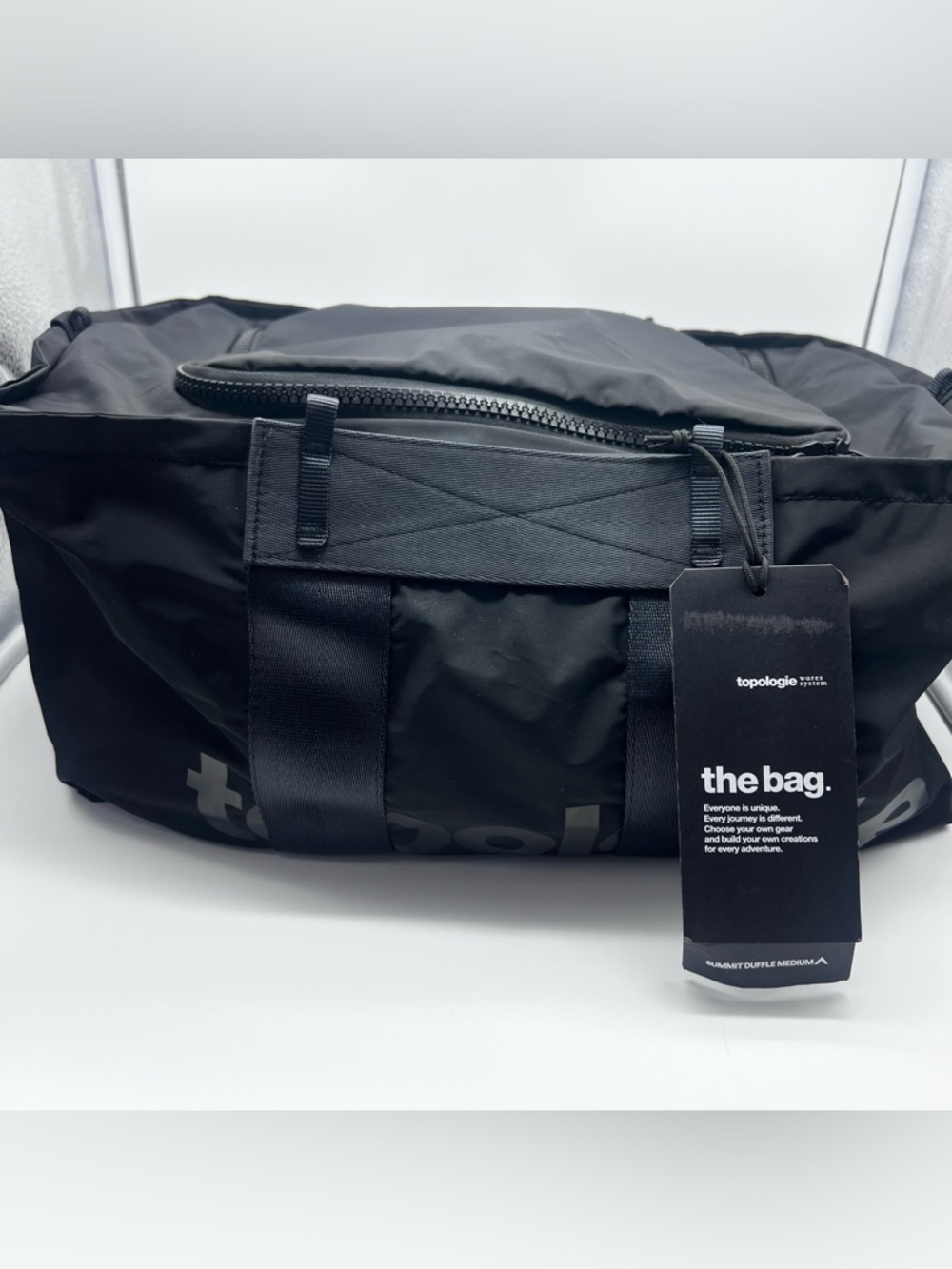 Topologie Summit Duffle Medium - Black New No Straps